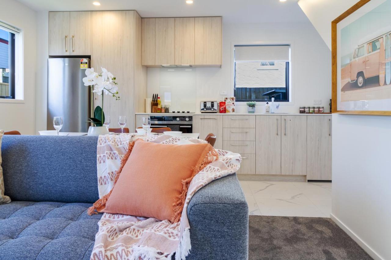 Beachside Bliss: 1 Bed 1 Bath Christchurch Esterno foto